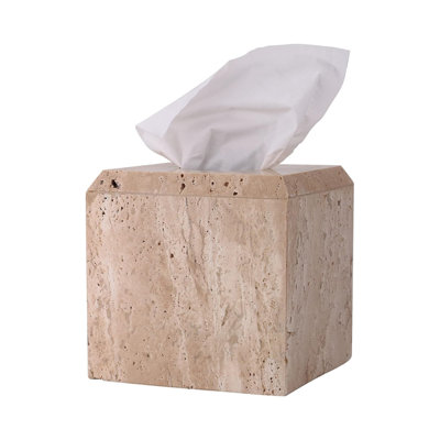 Modern Minimalistic Square Tissue Box Cover,Heavy Duty And Durable