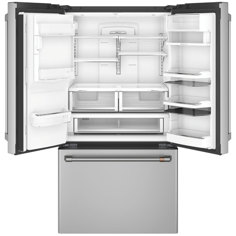 Café 36" French-Door 27.8 cu. ft. Smart Refrigerator with Hot Water Dispenser, Stainless Steel