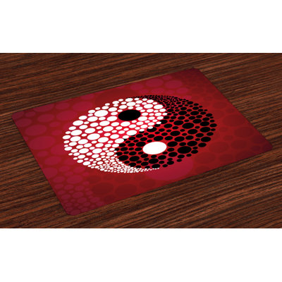 Mccary Ying Yang Cosmos Sign Placemat