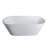 63 Inch Freestanding Solid Surface Soaking Bathtub For Bathroom