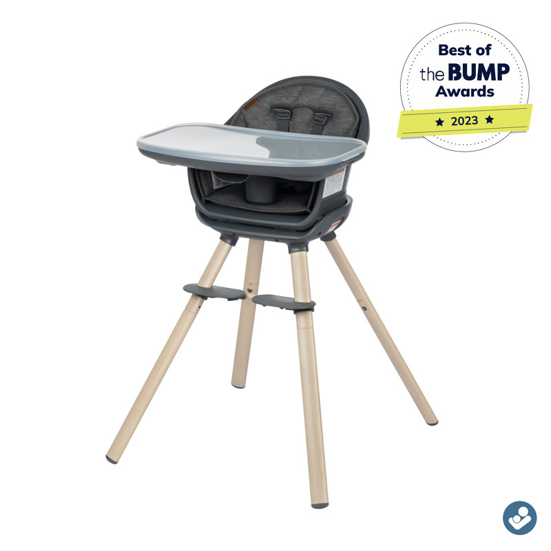 Maxi-Cosi Moa 8-in-1 High Chair, Classic Graphite
