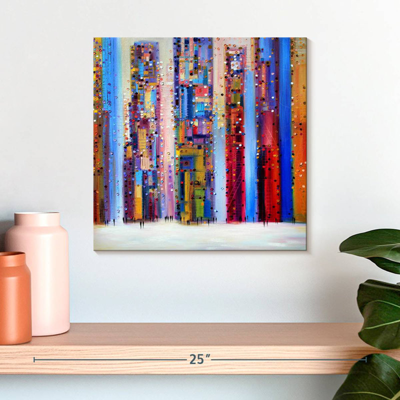 Light Skyline, 16" H x 16" W