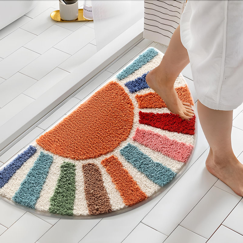 Tapis de salle de bain Boho