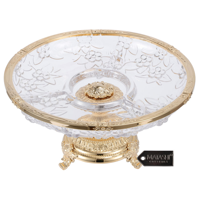 Crystal Decorative Plate - Set of 1