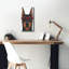 «Doberman portant des lunettes de hipster» par Furbaby Affiliates, art mural sur toile-1408488031