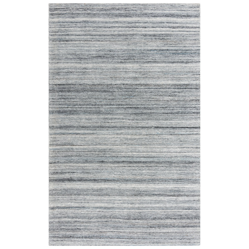 Striped Indoor Rug, Rectangle 5' x 7'6"