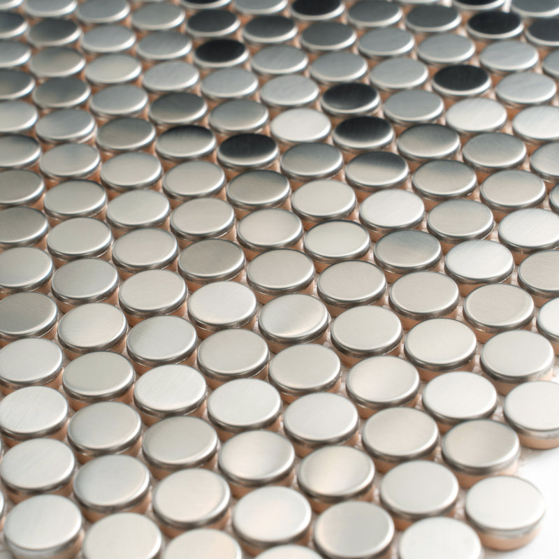 Carreau de mosaïque rond 12 po x 12 po