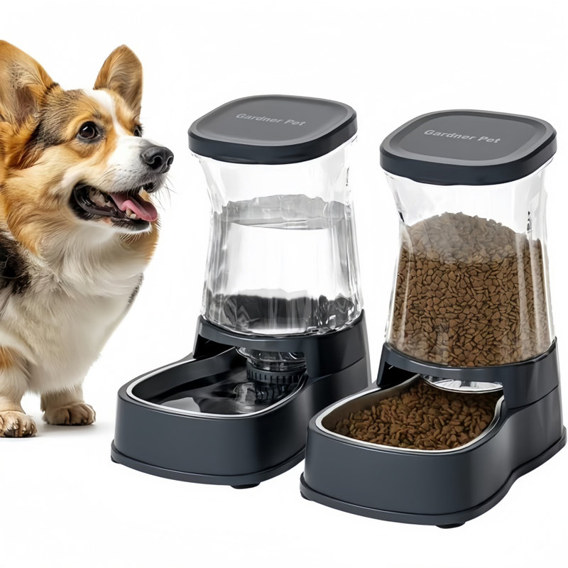 Distributeur d'eau automatique pour chien Gravity, Gris