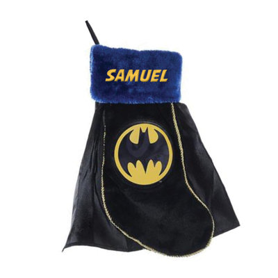 Personalized Batman Stocking