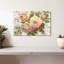 Roses Harnek rétro sur bois flottant-106308486