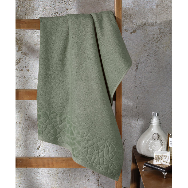Hann Hand Towel, Green