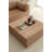 Luxurious Corner Sofa-Bed, Brown Velvet, 78.7 x 39.4 x 39.4 inches | 100% PES Velvet Fabric, Soft Foam & Feather Cushioning | Perfect for Living Room or Guest Room, Stylish & Functional Design