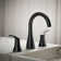 Simplice Widespread Bathroom Sink Faucet, Three-Hole Bathroom Faucet with Clicker Drain, 1.0 GPM