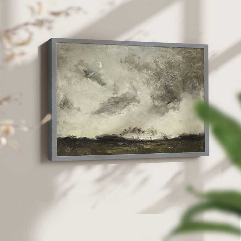 Paysages rétro - DCLIV - reproduction encadrée, H 8 po x l 10 po