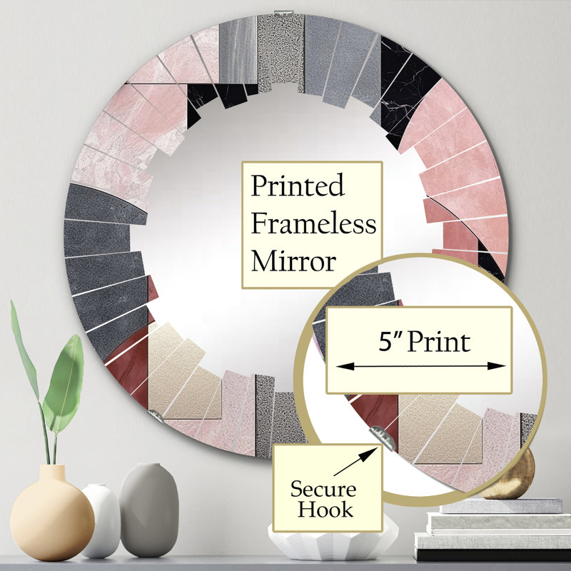 Celado Circle Mirror, 24" x 24"