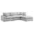 Light Gray Polyester Blend