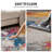 Noires Abstract Ivory/Gray/Blue Area Rug-1532949472