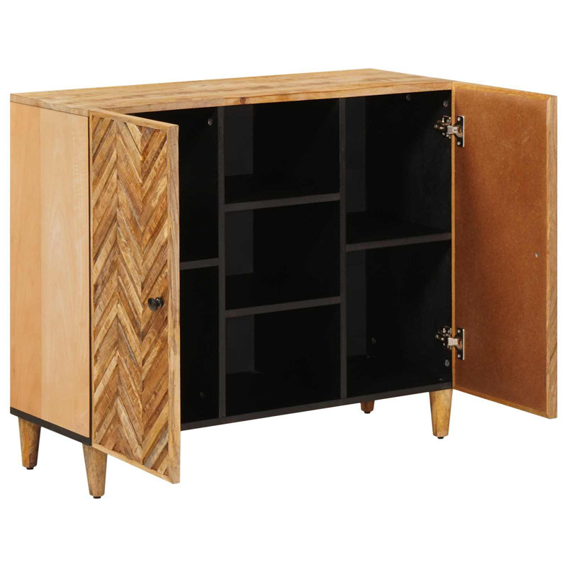 90cm Solid Wood Sideboard