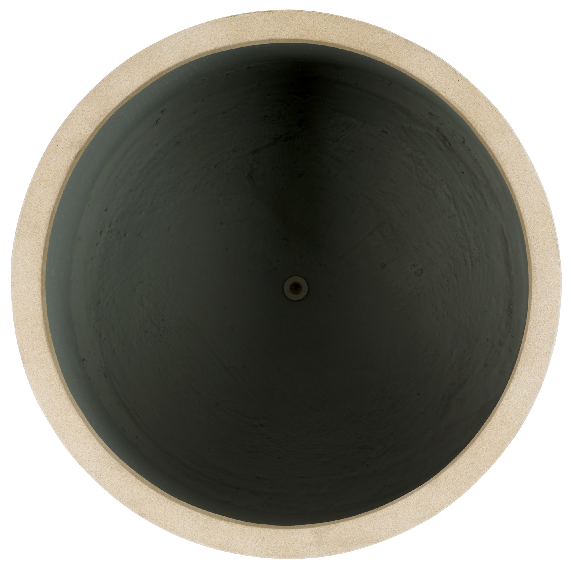 Mcguire Pot Planter, 19.2" H x 21.6" W x 21.6" D, Beige