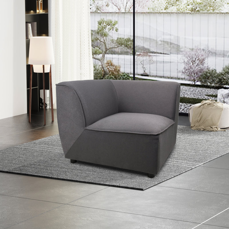Fauteuil d'appoint rembourré Lizzy