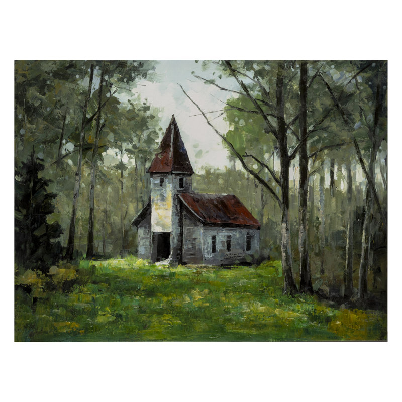 Parish Rustic Landscape Canvas Wall Art