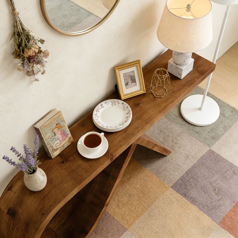 57" Entryway Sofa Table