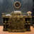 Retro Rectangular Manufactured Wood Reception Desk