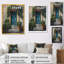Impression sur toile de la porte d'entrée nature II de Robrick, bleu et beige-88525174-88525175