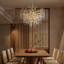 Lustre en cristal chromé 12 lumières Modern-1047968059-1047968056