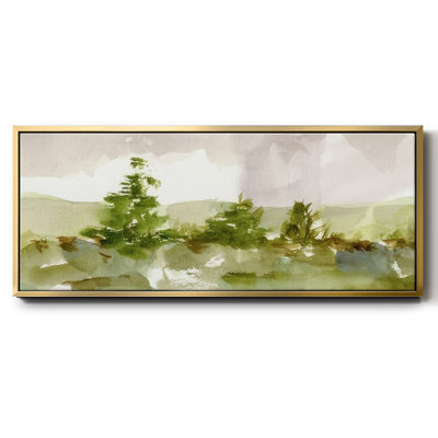 Morning Retreat I- Framed Canvas
