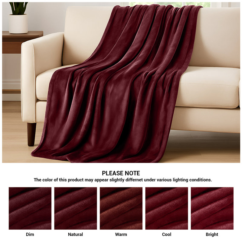Machine Woven Throw Blanket, 150cm x 130cm