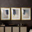ABSTRACT Series cmxxi - impression encadrée sur mesure de qualité supérieure - 3 pièces-73949634-73949638