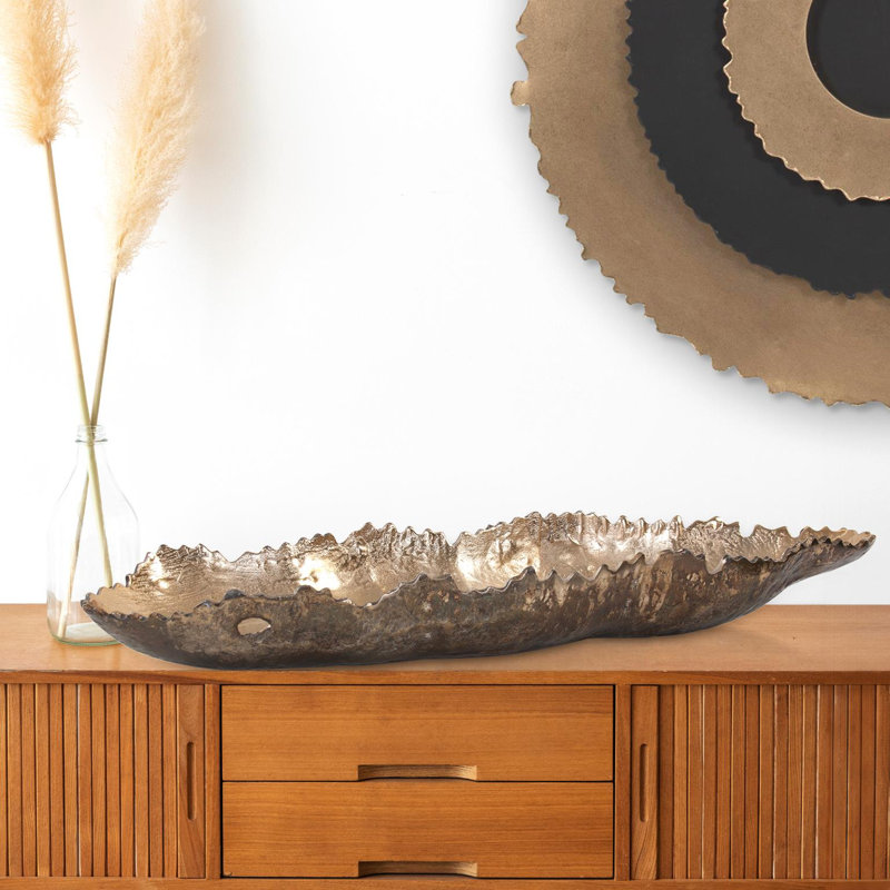 Bol Oblong en forme de Golden Ore