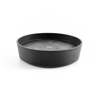 Recycled Plastic Round Flower Pot Planter Saucer with Wheels