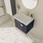 Meuble-lavabo simple 23,8 po avec plateau en céramique Foerer-774340959