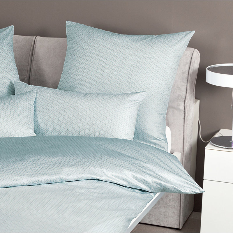 Carmen 100% Cotton Pillow Case, 40 x 80cm, Turquoise