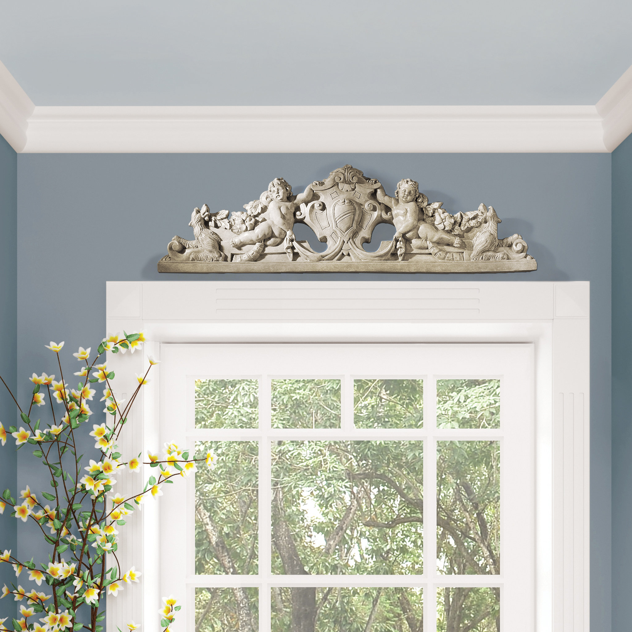 Design Toscano Devonshire Sculptural Wall Decor & Reviews | Wayfair