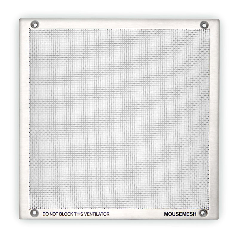 Symple Stuff 26cm L Stainless Steel Vent Cover, 1.2cm H x 26cm L x 26cm W