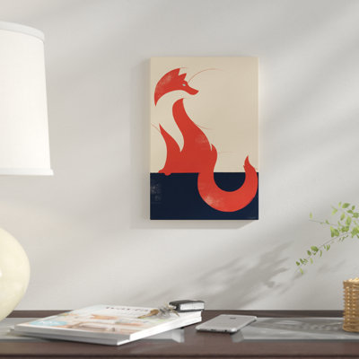 «The Fox», impression sur toile