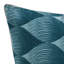 Scala 22" Cotton Velvet Fabric Blue Throw Pillow-325163969
