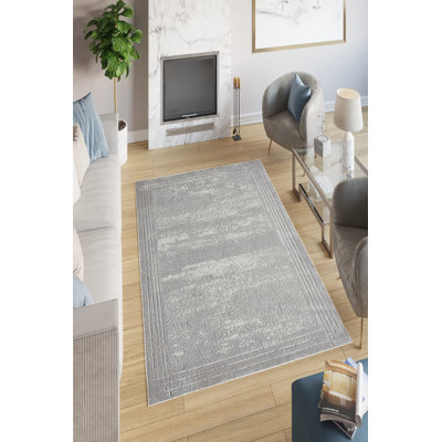Tapis écologique antidérapant 4,6 x 7,2 pieds | 100% polyester, antibactérien, lavable à la machine | 650 g / m², poils de 0,16 po de hauteur, impression numérique | Parfait pour le salon, la chambre à coucher et les endroits très passants