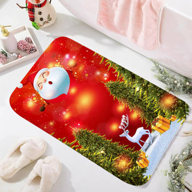 The Holiday Aisle® Straley Non-Skid Kitchen Mat