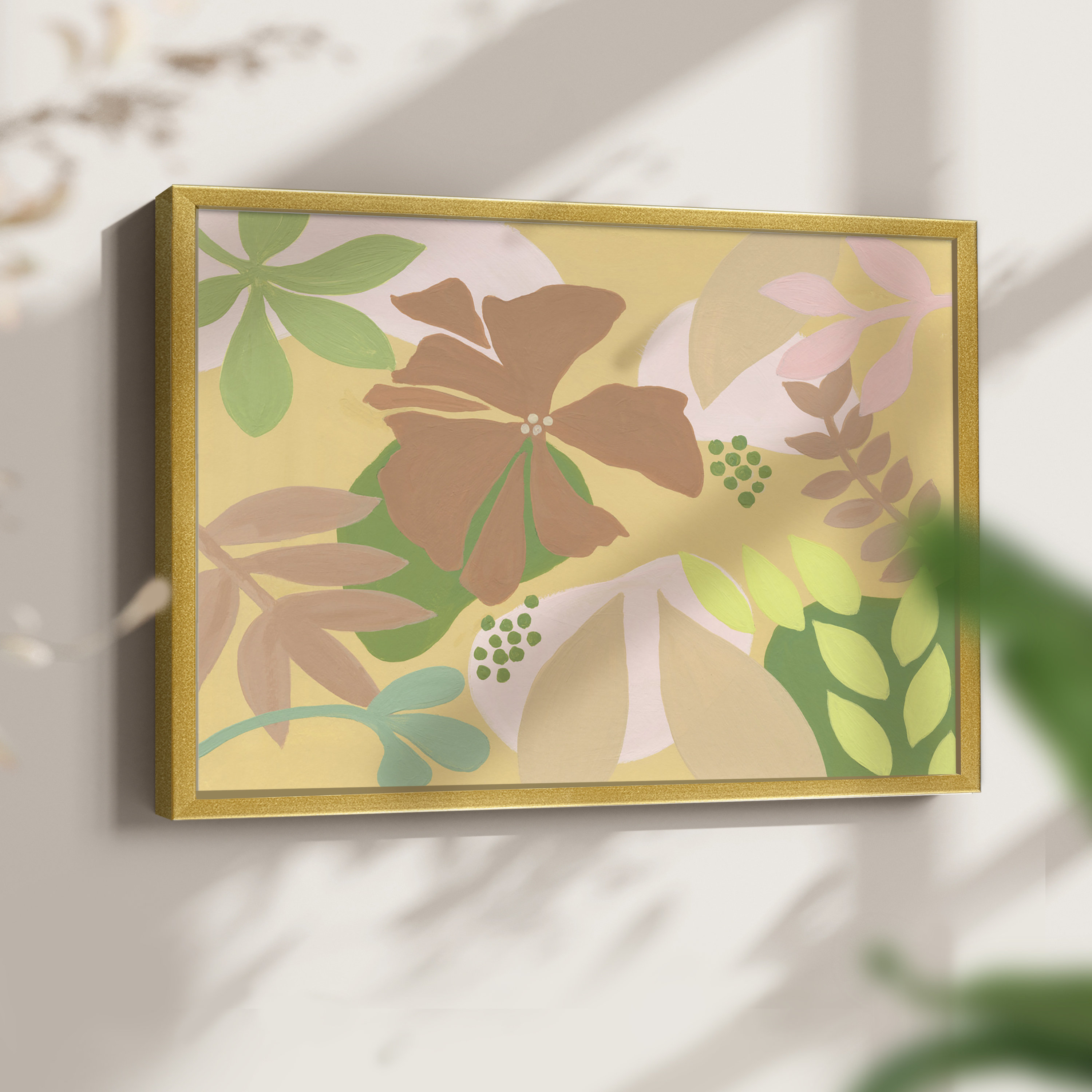 Winston Porter Neutral Blooms IV -Framed Print - Restickable - Wayfair ...