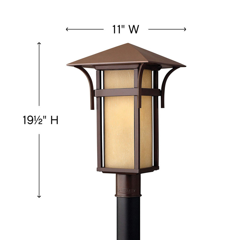 Harbor Outdoor 1-Light Lantern Head, Anchor Bronze, Incandescent