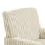 Chaise d'appoint moderne avec velours côtelé moelleux et silhouette intemporelle-688821717