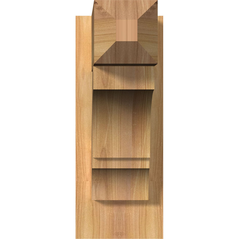 Balançoire artisanal Balboa, Cèdre rouge occidental l 7 1/2 po (lisse), P 14 po x H 14 po