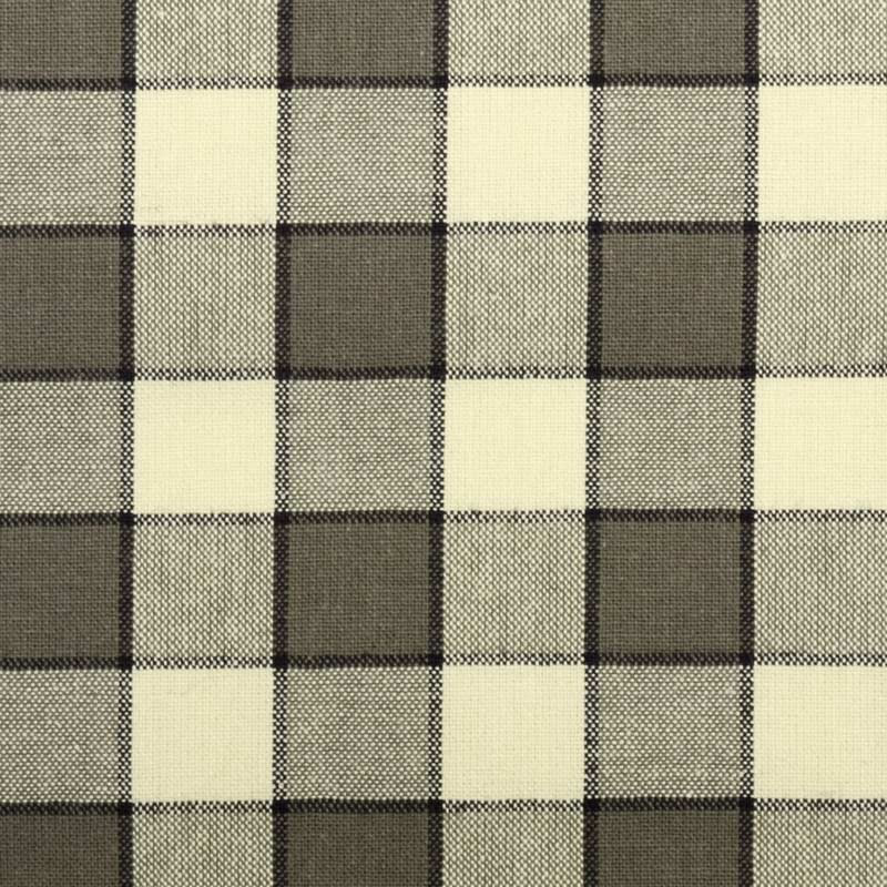 Ashley Plaids Fabric, Charcoal