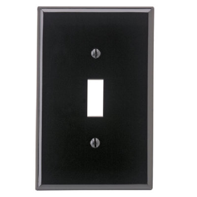 No Subject 1 - Gang Toggle Light Switch Wall Plate