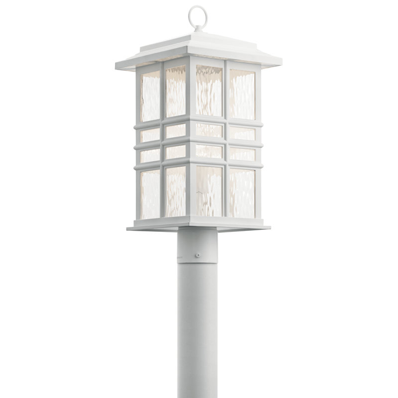 Tête de lampadaire câblé Kichler Beacon Square H 20,5 po