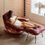 Fauteuil ergonomique courbé